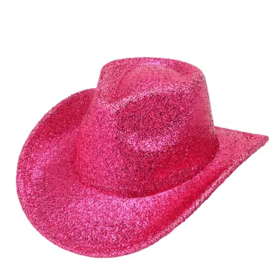 Simple Fashion Sequin Western Stage Party Top Hat Polyester Retro Dome
