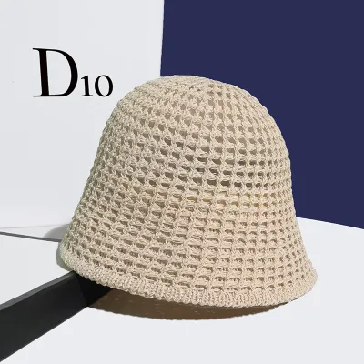 Women Fashion Hollow Sunscreen Breathable Bucket Hat