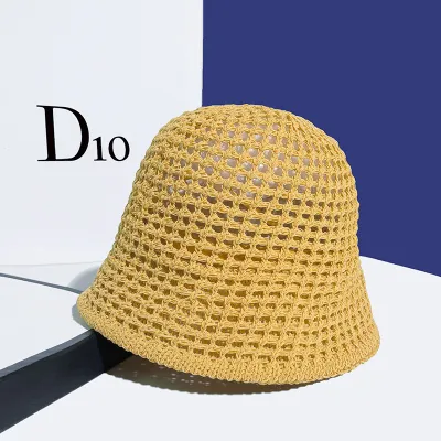 Women Fashion Hollow Sunscreen Breathable Bucket Hat