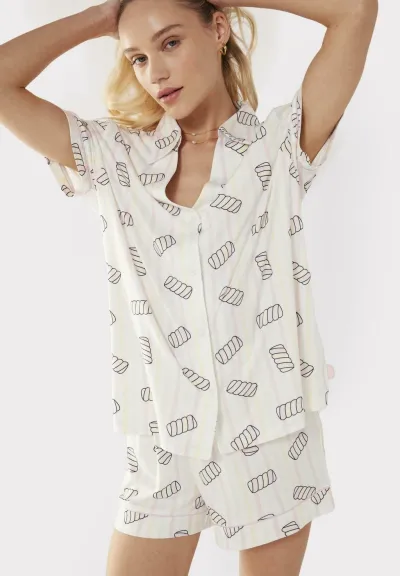 Plus Size Spring Summer Loose Casual Comfortable Women Short-Sleeved Shirt Blouse Shorts Two-Piece Set