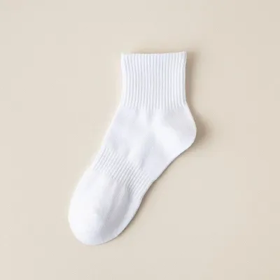 Men Fashion Simple Sweat-Absorbent Deodorant Cotton Socks