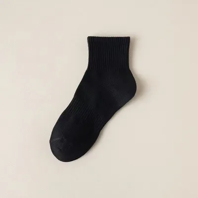 Men Fashion Simple Sweat-Absorbent Deodorant Cotton Socks