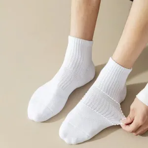 Men Fashion Simple Sweat-Absorbent Deodorant Cotton Socks