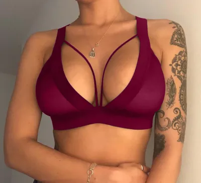 Women Fashion Sexy Mesh Perspective Bra