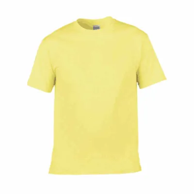 Men's Fashion Casual Basic Solid Color Short Sleeve Round Neck Loose Fit T-Shirt