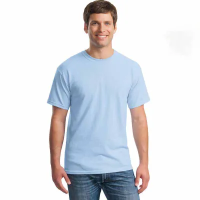 Men's Fashion Casual Basic Solid Color Short Sleeve Round Neck Loose Fit T-Shirt