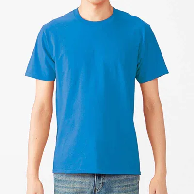 Men Fashion Casual Basic Solid Color Short Sleeve Crewneck T-Shirt