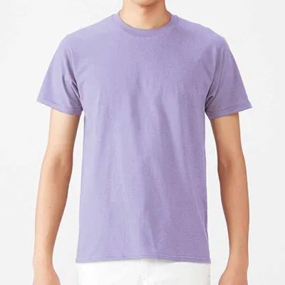 Men Fashion Casual Basic Solid Color Short Sleeve Crewneck T-Shirt