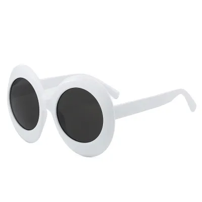 Women Fashion Oversized Oval Sunglasses With Pc Lens