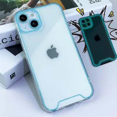 Simple Creative Fluorescent Line Silicone Apple Mobile Phone Protective Case