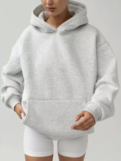 Autumn Winter Women Casual Loose Long-Sleeved Pullover Hoodies