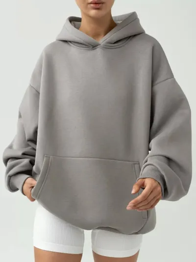 Autumn Winter Women Casual Loose Long-Sleeved Pullover Hoodies