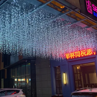 Simple Christmas Outdoor Courtyard LED All Over The Sky Star Light Decoration