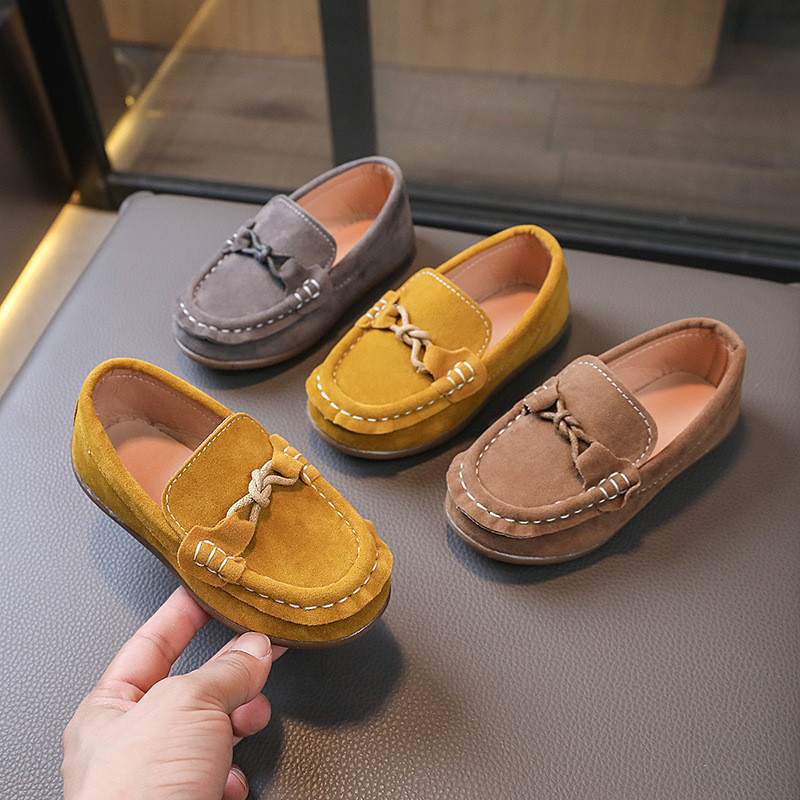 Wholesale Kids Unisex Fashion Casual British Style Slip On