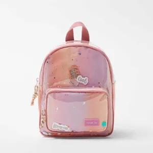 Kids Unisex Casual Cute Gradient Color PC School Backpack for Kindergarten