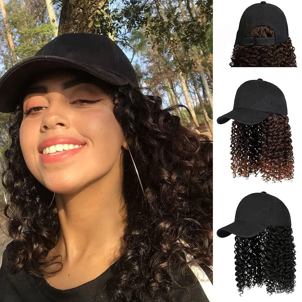 Women Fashion Short Curly Cap Wig Not Hot Dye High Temperature Wire
