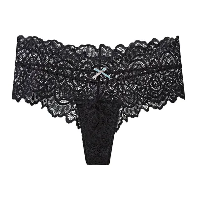 Summer Women Sexy Lace Briefs Mid-Waist