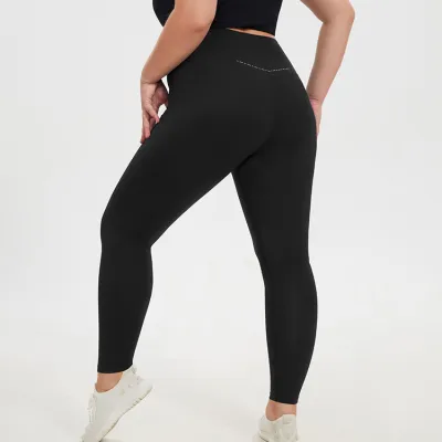 Women Plus Size High Waist Tight Yoga Pants