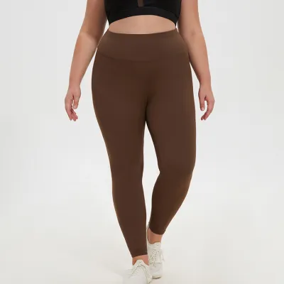 Women Plus Size High Waist Stretch Yoga Leggings