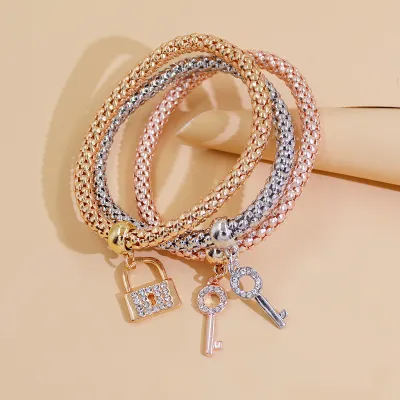 Women Fashion Creative Life Tree Diamond Pendant Bracelet