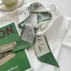 White Letter Geometric Hair Band