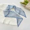 Blue Stripe Hair Band