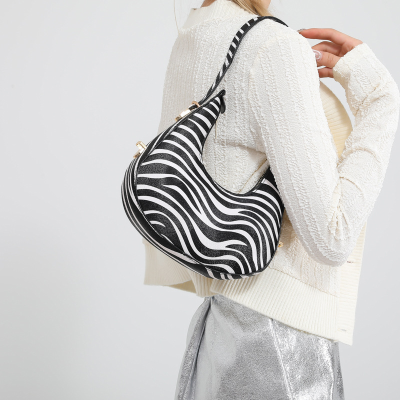Wholesale Women Fashion Zebra Printed Leopard Zipper Wholesale Women Fashion Zebra Printed Leopard Zipper