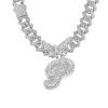 Silver Alphabet Necklace P