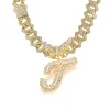 Gold Letter Necklace T