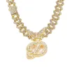 Gold Letter Necklace D