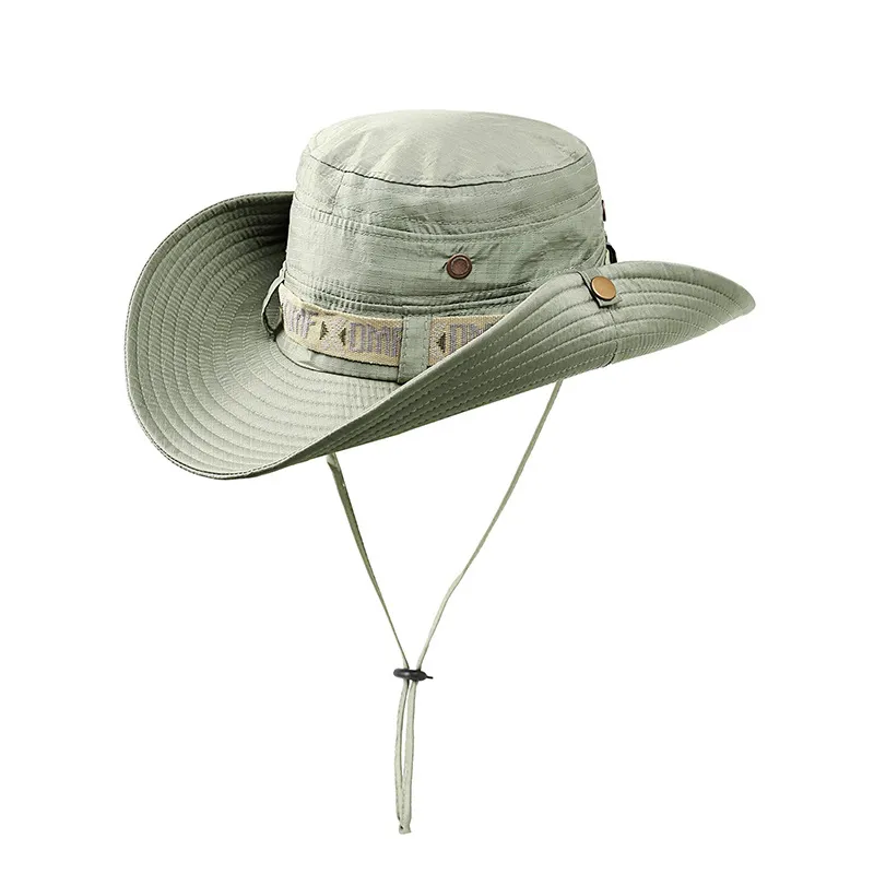 Simple Neutral Outdoor Mountaineering Fishing Sunshade Bucket Hat