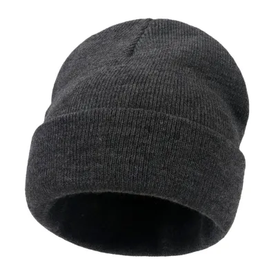 Autumn Winter Simple Solid Color Warm Knitted Parent-Child Hat