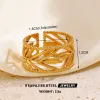 Gold Leaf Ring 3