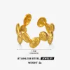 Gold Alien Ring