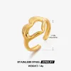 Gold Love Ring-ZN031G