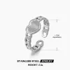Steel Love Ring-ZN209S