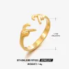Gold Love Ring-ZN033G