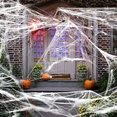 Halloween Party Spider Web Plastic Spider Party Decoration Props