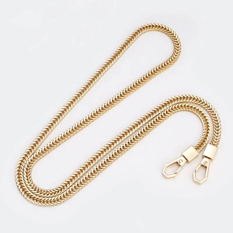 Women Fashion Simple Metal Bag Chain Shoulder Strap Accessories