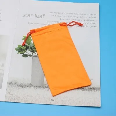 Portable Superfine Fiber Sunglasses Storage Bag for Frame Glasses 18*9CM