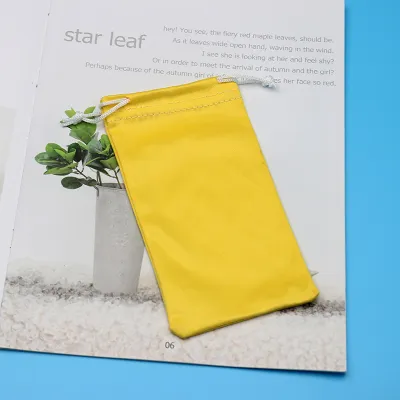 Portable Superfine Fiber Sunglasses Storage Bag for Frame Glasses 18*9CM