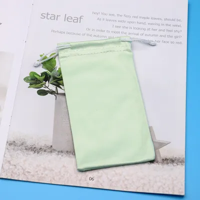 Portable Superfine Fiber Sunglasses Storage Bag for Frame Glasses 18*9CM
