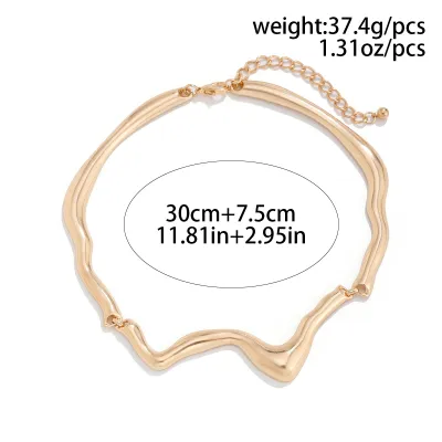 Men's Fashion Casual Hip Hop Alloy Bracelet Necklace