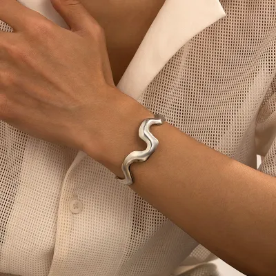 Men's Fashion Casual Hip Hop Alloy Bracelet Necklace