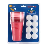 12 Red Cups 12 White Balls