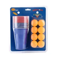 6 Red Cup 6 Blue Cup 12 Yellow Ball