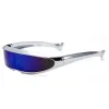 Silver Frame Blue Mercury
