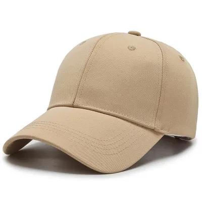 Simple Solid Color Blank Cotton Baseball Cap