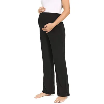 Pregnant Women Loose Casual Elastic Comfortable High Waist Pants