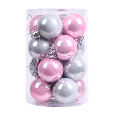 Christmas Decorative Plastic Tree Ball Pendant